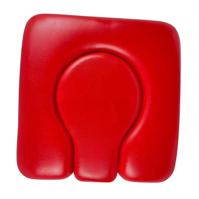 Luzkey Bedside Commode Seat Cushion,Toilet Seat,Universal Soft,Replacement Portable Padded Seat Pad Cover for Chair Bedside Commodes red