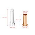 thumbnail image 3 of Unique Bargains 1 Set Door Hinge Bushing Pin Liners Replacement for Jeep Wrangler 1994-1995 2 Door, 3 of 6