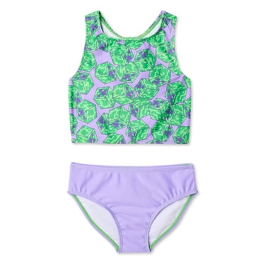 Minecraft Girls' Two Piece Tankini Set