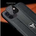 thumbnail image 2 of Luxury Magnetic Shockproof Leather Slim Phone Case Fashion Cover for iPhone 12 Pro Max (Red), 2 of 9