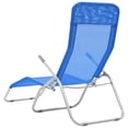 thumbnail image 3 of vidaXL Folding Sun Loungers 2 pcs Textilene Blue, 3 of 5