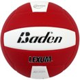 thumbnail image 1 of Baden LEXUM Ballon de Volleyball Intérieur en Microfibre - Ballon de Jeu Officiel Approuvé par la NFH, Rouge/blanc, 1 of 4