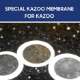thumbnail image 4 of 10 Pcs Kazoo Diaphragms Flûte Diaphragms Kazoo Membrane Plastique Accessoires pour Instruments de Musique, 4 of 8