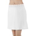 thumbnail image 2 of Vanity Fair Womens Body Foundation Half Slip, M-18 Length, STAR WHITE, 2 of 4