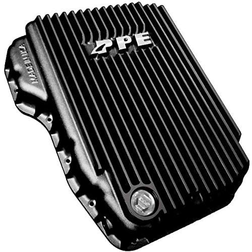 PPE Heavy-Duty 68RFE Tranmission Pan (Black) 228052020 Compatible with 2007.5-2018 Dodge Ram 6.7L Cummins Diesel