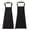 Black, variant on Cagogo under $5 Apron, Chef Apron with Pockets, Long Waterproof Kitchen Cooking Apron, Adjustable Bib Apron for Men Women, BBQ Grilling Baking Apparel