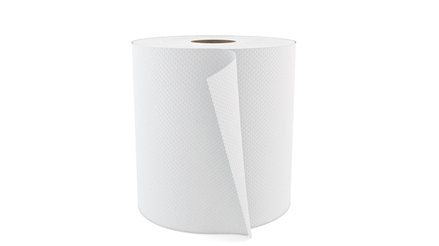 Select® Paper Towel Roll, White, 1-Ply, 6 Rolls/Case