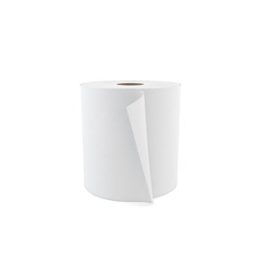 Select® Paper Towel Roll, White, 1-Ply, 6 Rolls/Case