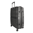 thumbnail image 4 of TRAVLR 100% PP Break Resistant Lightweight Expandable 24" Checkin Luggage Trolley -Black ., 4 of 6