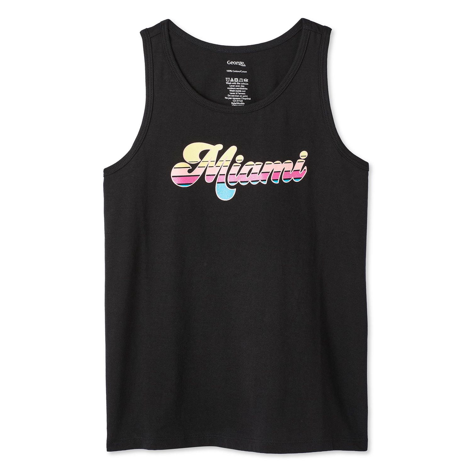 George Girls' Graphic Tank Top