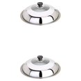 thumbnail image 2 of relayinert Couvercle de Pot en Acier Inoxydable Fiable et Polyvalent pour Cuisiner Robuste et Durable 2Set, 2 of 6