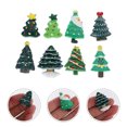 thumbnail image 3 of 24pcs Phone Case Cabochons Christmas Flat Back Charms Christmas Tree Cabochons, 3 of 9