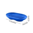 thumbnail image 3 of Soap Drainer Box, Non-Slip Silicone Soap Holder, Bathroom Soap Tray with Drain Holes, Compact Soap Dish for Countertop, Shower, Kitchen, Easy to Clean, Neat Decor, Space-Saving Design, 3 of 6