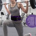 thumbnail image 1 of RDX Weight Lifting Belt, 6 Inch Curved Padded Back Lumbar Support, Functional Fitness Strength Training, Core Exercise Workout Bodybuilding Powerlifting Deadlifts Squats, Home Gym Equipment, 1 of 8