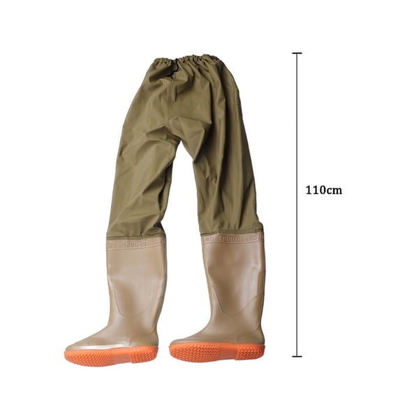 Bootfoot Wader,Fishing Wader Wearproof Water Waterproof Wader Pants Waist Wader Pants Breakthrough Technology