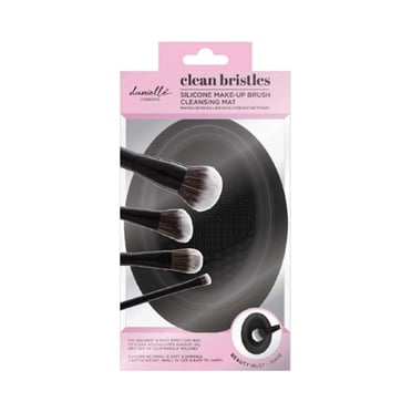 Bol de nettoyage en silicone pour pinceaux de maquillage Danielle Creations - Noir