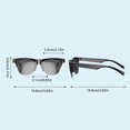 thumbnail image 3 of CUITING Lunettes Intelligentes Polarisées Dent Bleue Lunettes de Soleil Micro et Haut-Parleurs Intégrés Assistant Vocal Résistance aux UV Audio Lunettes de Soleil Jeunesse, 3 of 4