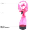 thumbnail image 2 of Retailery Ventilateur Portable à Brumisation à Piles, Rose, 2 of 4
