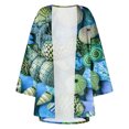 thumbnail image 5 of Nouveaux Hauts pour Femmes 2023 Mode Grande Taille Manches Longues Col Rond Blouse Imprimée Automne Pull Décontracté Hauts Chemise à Manches Longues pour Femmes, 5 of 5