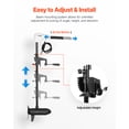 thumbnail image 4 of VEVOR 55lb 12V Thrust Electric Trolling Motor Saltwater Trolling Boat Engine for Kayak, 4 of 9