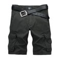 thumbnail image 1 of Birdeem Shorts Cargo Courts Décontractés pour Hommes Mode Unie Poches Zippées, 1 of 12