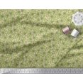 thumbnail image 2 of Soimoi Rayon Fabric Chestnut Leaves Decor Fabric Printed Yard 56 Inch Wide, 2 of 3