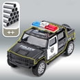 thumbnail image 3 of 1/36 Simulation Police-Car Véhicule Camion à Rétrofriction Modèle Jouet pour Enfants Cadeau de Noël, 3 of 10