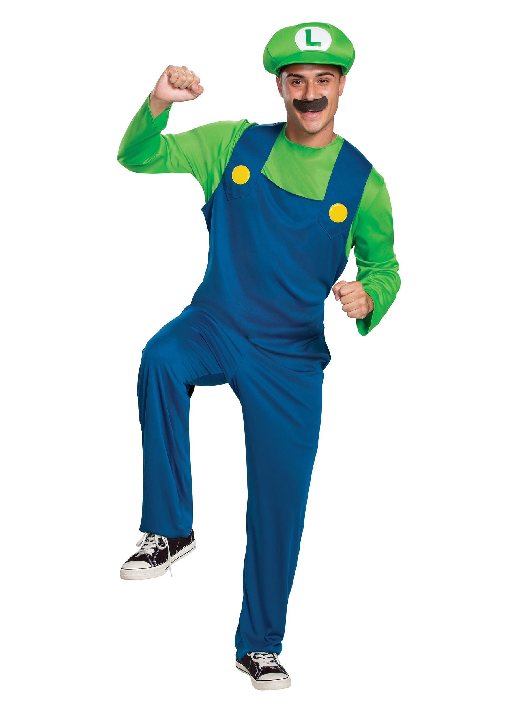 Super Mario Déguisement Luigi Classique pour Adulte