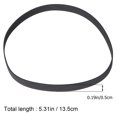 thumbnail image 2 of SHOWERORO 2pcs Tape Recorder Belt Black Wear Resistance for Audio Enthusiasts Maintenance, 2 of 7
