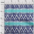 thumbnail image 1 of oneOone Tissu Polyester Lycra Chevron Imprimé Ikat Tissu au Mètre 56 Pouces de Large, 1 of 4