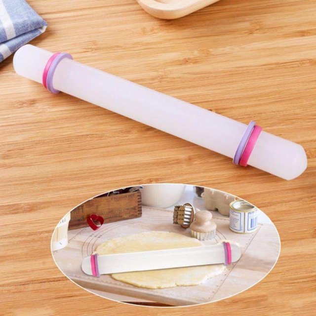 thinsony Non Stick Rolling Pin Decoration Fondant Baking Cake Dough Roller 20 inch