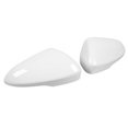 thumbnail image 2 of Door Mirror Cover, Impact Proof 2 Pcs Long Service Life Wing Mirror Cover  Break Resistant Anti Aging  For Car White, 2 of 8