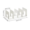 thumbnail image 2 of EGNMCR Acrylic Book Stand Reading Stand Desktop Fixed Book Clip Book Storage Artifact Storage Rack a bookend, 2 of 5