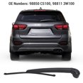 thumbnail image 3 of Back Wiper Arm Blade Assembly, 98850 C5100 Direct Replacement Rear Windshield Wipers Blade Arm Set  for Car, 3 of 7