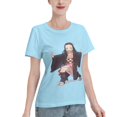 thumbnail image 2 of Women's Basic Short Sleeve T-Shirt Demon Slayer Blade Nidouzi, 2 of 6