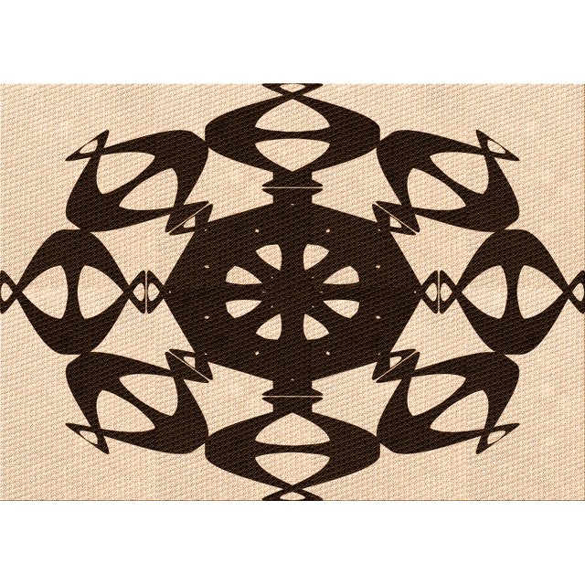 Ahgly Tapis Rectangulaire Lavable en Machine Intérieur Transitionnel Pêche Orange Profond, 2 Pieds x 4 Pieds