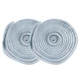 thumbnail image 1 of Gupbes 2Pcs Sealing Strips Soundproof Anti‑Collision Dustproof Brush Strip, Windproof Brush Strip, 9x9mm Window Brush Strip For Glass Doors Plastic Steel Window, 1 of 8