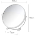 thumbnail image 2 of Miroir de Maquillage Grossissant Double Face - Miroir de Table, 2 of 4