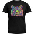 thumbnail image 1 of Tiger T-Shirt pour Adulte Néon Noir Clair, 1 of 1
