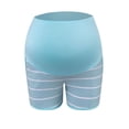 thumbnail image 1 of Womens Shorts for Summer Spliced Stretch Abdominal Support Casual Maternity, 1 of 2