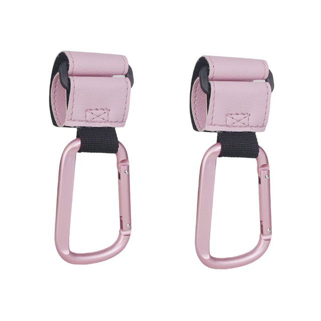 2 Pieces Hooks Clip Accessories Multifunction For Hanging Bags Pink