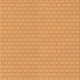thumbnail image 1 of Ahgly Tapis de Zone Carré Transitionnel Néon Orange Lavable en Machine, 7 Pieds Carré, 1 of 7