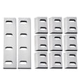 thumbnail image 1 of KFFKFF Shredder Blades, Alloy Steel Shredder Machine Blade Kit with 9 Rotating and 2 Fixed Blades, High-Hardness SKD-11 Blade, Compatible with Model 300 Plastic Grinder, 1 of 9