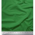 thumbnail image 1 of Soimoi Green polyester Crepe Fabric Artistic Geometric Decor Fabric Printed Yard 42 Inch Wide, 1 of 5