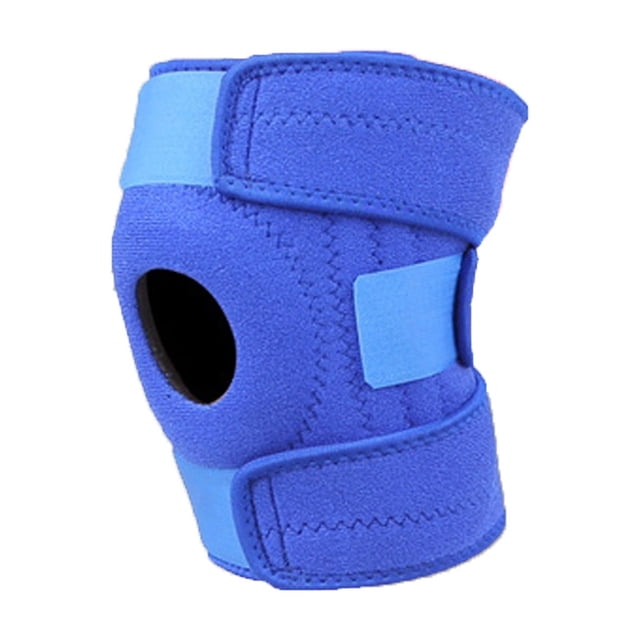 Youth Kids Neoprene Open Knee Brace Support Stabilizer With Adjustable Straps For Basketball Athletic Sports