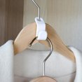 thumbnail image 3 of 6 Pcs Crochet de Connexion Multicouche en Plastique pour Cintre de Garde-Robe Économiseur d'Espace en Cascade, 3 of 8