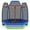 Blue, variant on Costway 7 FT Kids Trampoline with Safety Enclosure Net Spring Pad Indoor Outdoor Heavy Duty Green