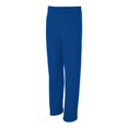 thumbnail image 2 of Jerzees Mens NuBlend Pocketed Open-Bottom Sweatpants, S, Royal, 2 of 2