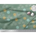 thumbnail image 3 of Soimoi Poly Georgette Fabric Geometric & Polka Dots Printed Craft Fabric by the Yard 52 Inch Wide, 3 of 3
