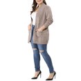 thumbnail image 4 of GRACE & GRANDEUR Women's Plus Size Long Sleeves Sweater Cardigan, 4 of 7
